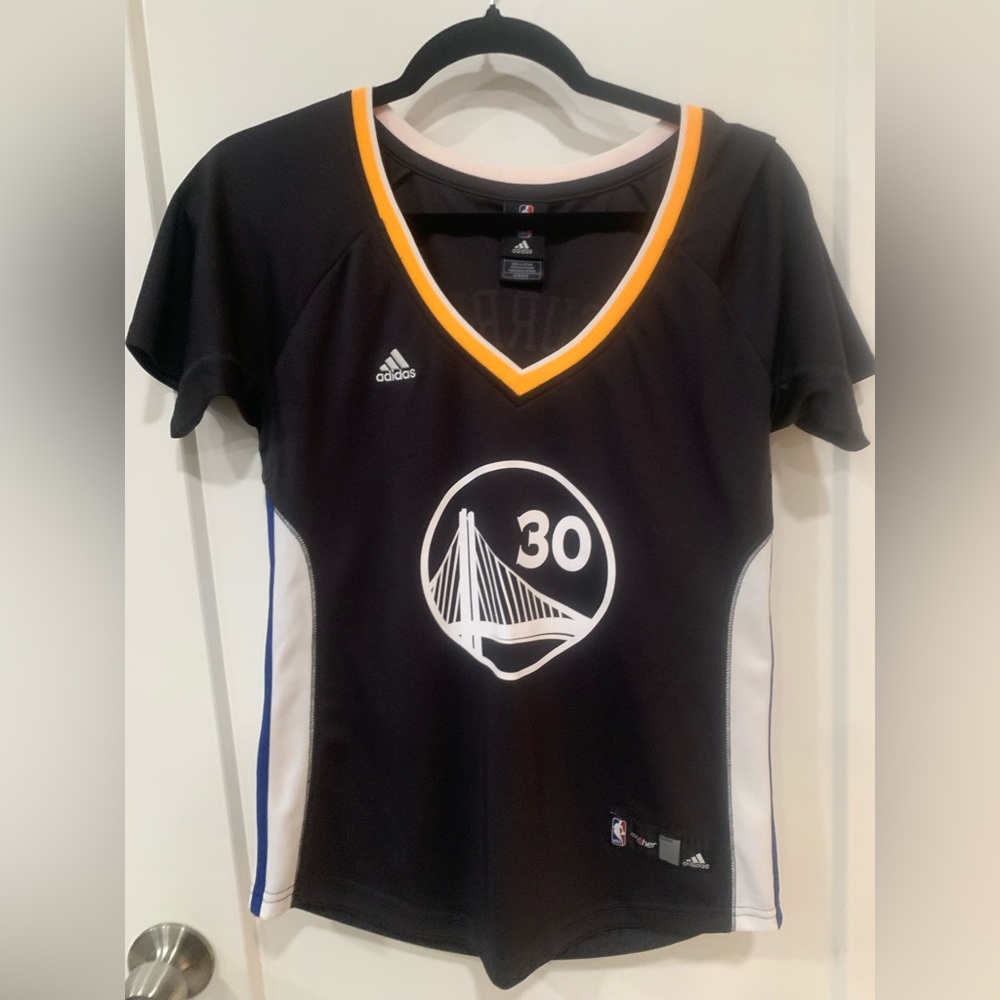 Adidas Warriors Curry Medium Black T-Shirt